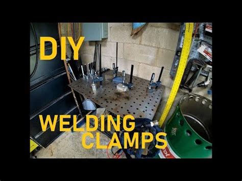 sheet metal welding clamps|welding table clamps harbor freight.